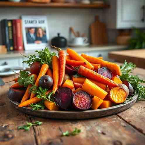 Roasted Root Veggies - Healthy Plant-Based Recipes for All